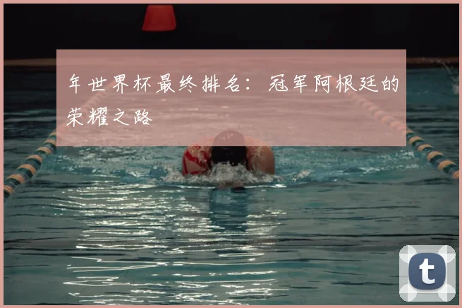 年世界杯最终排名:冠军阿根廷的荣耀之路